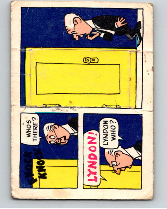 1968 Topps  Laugh-In Punch Outs  #36 Lyndon   V69884 Image 1
