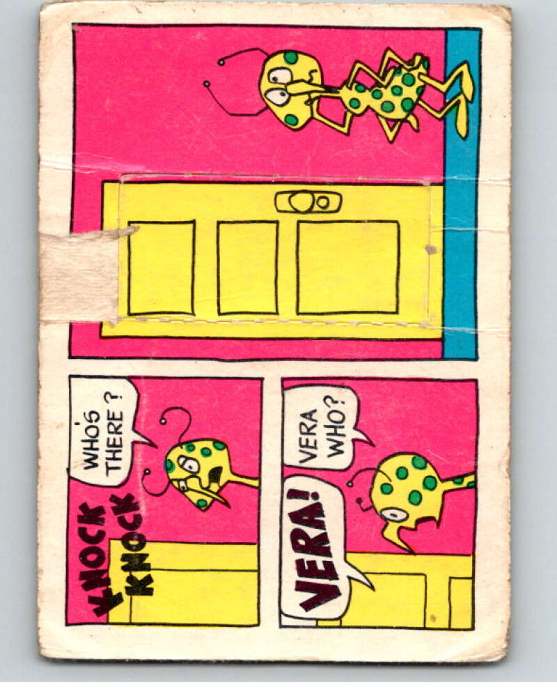 1968 Topps  Laugh-In Punch Outs  #39 Vera   V69886 Image 1