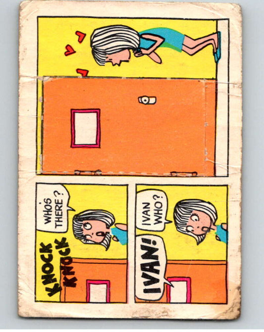 1968 Topps  Laugh-In Punch Outs  #42 Ivan   V69892 Image 1