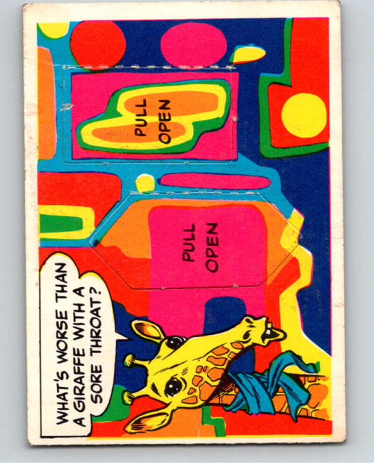 1968 Topps  Laugh-In Punch Outs  #68 What's worse than..  V69911 Image 1