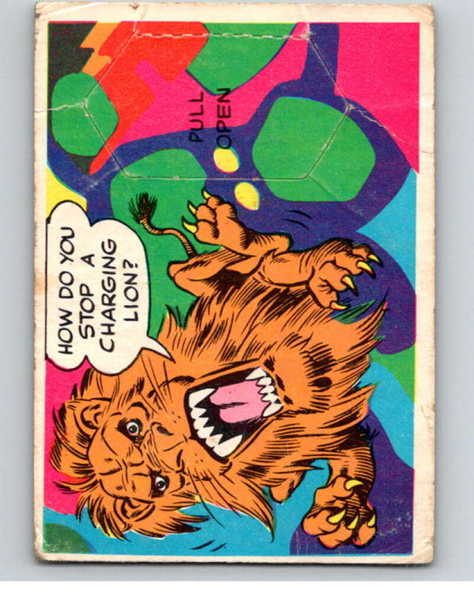 1968 Topps  Laugh-In Punch Outs  #69 How do you..  V69914 Image 1