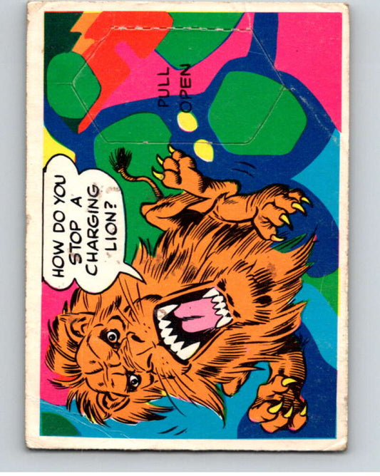 1968 Topps  Laugh-In Punch Outs  #69 How do you..  V69915 Image 1