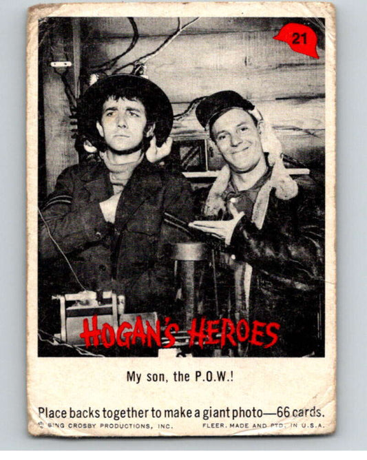 1965 Fleer Hogan's Heroes #21 My son/the P.O.W.  V69927 Image 1
