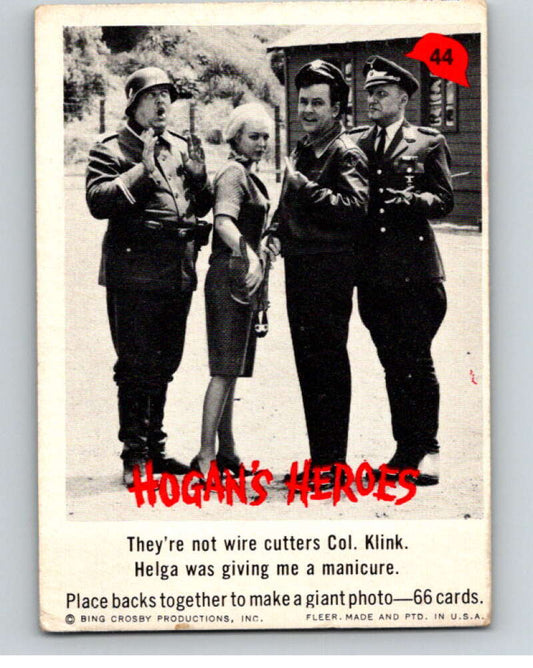 1965 Fleer Hogan's Heroes #44 They're not wire cutters Col..  V69934 Image 1