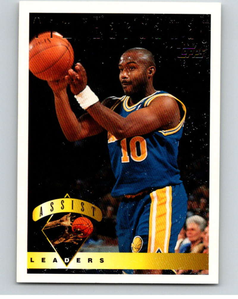 1995-96 Topps NBA #18 Tim Hardaway LL  Golden State Warriors  V69989 Image 1