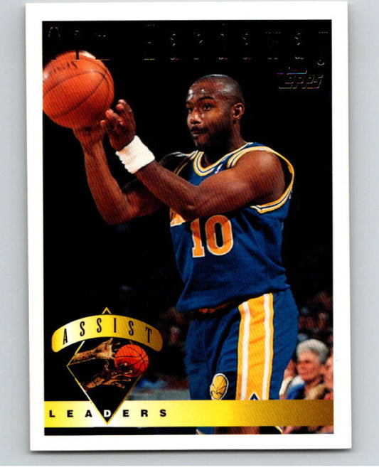 1995-96 Topps NBA #18 Tim Hardaway LL  Golden State Warriors  V69990 Image 1