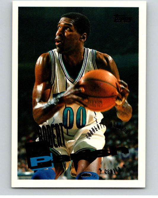 1995-96 Topps NBA #57 Robert Parish  Charlotte Hornets  V70058 Image 1