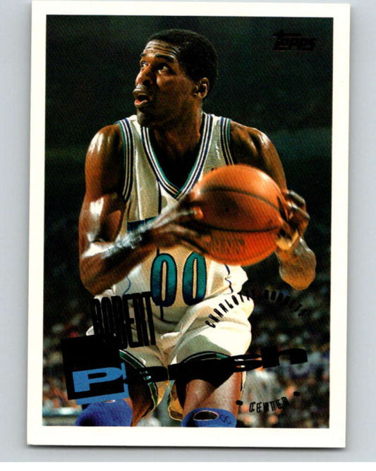 1995-96 Topps NBA #57 Robert Parish  Charlotte Hornets  V70059 Image 1