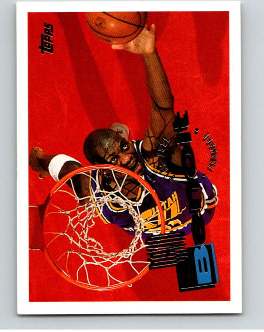 1995-96 Topps NBA #58 David Benoit  Utah Jazz  V70061 Image 1