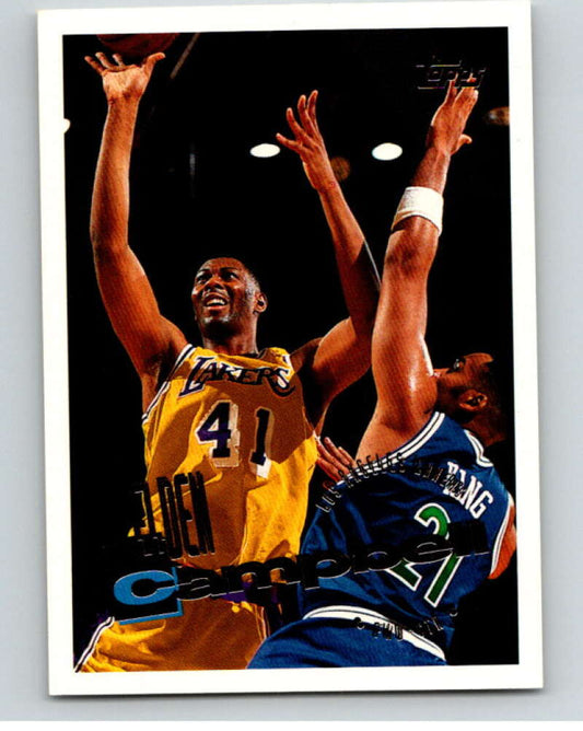 1995-96 Topps NBA #62 Elden Campbell  Los Angeles Lakers  V70067 Image 1