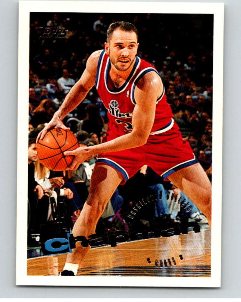 1995-96 Topps NBA #63 Rex Chapman  Washington Bullets  V70070 Image 1