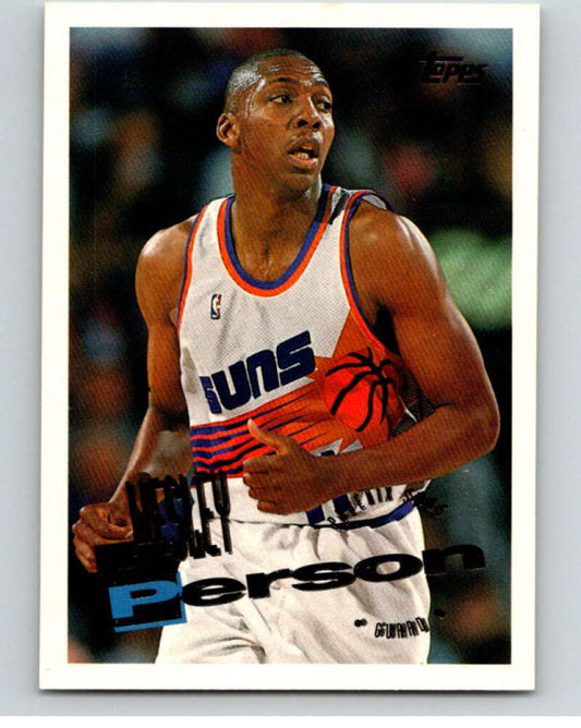 1995-96 Topps NBA #64 Wesley Person  Phoenix Suns  V70072 Image 1