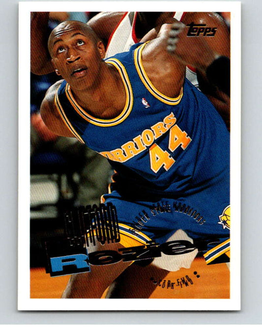 1995-96 Topps NBA #67 Clifford Rozier  Golden State Warriors  V70079 Image 1