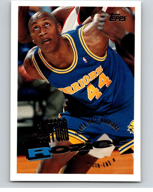 1995-96 Topps NBA #67 Clifford Rozier  Golden State Warriors  V70080 Image 1