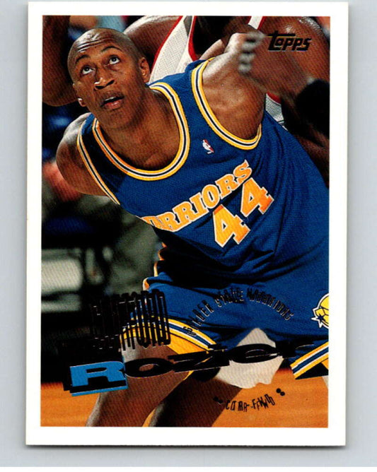 1995-96 Topps NBA #67 Clifford Rozier  Golden State Warriors  V70082 Image 1