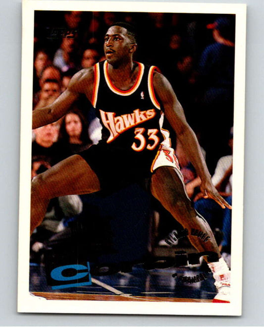1995-96 Topps NBA #72 Tyrone Corbin  Atlanta Hawks  V70088 Image 1