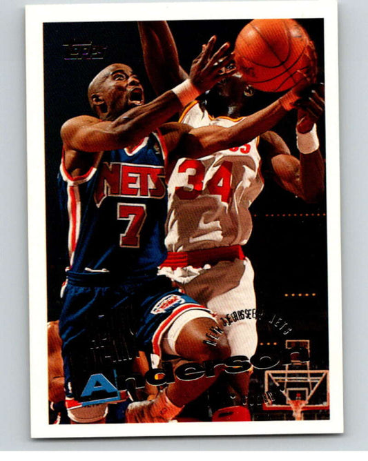 1995-96 Topps NBA #75 Kenny Anderson  New Jersey Nets  V70089 Image 1