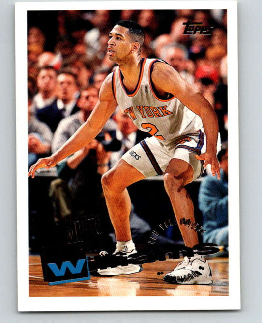 1995-96 Topps NBA #76 Monty Williams  New York Knicks  V70092 Image 1