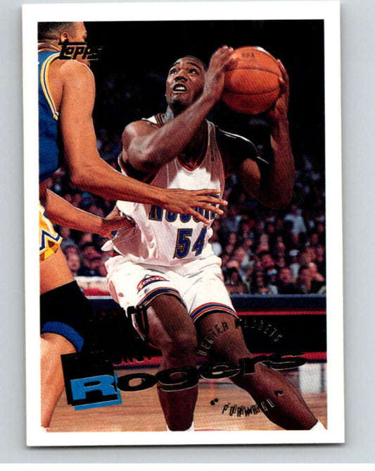 1995-96 Topps NBA #78 Rodney Rogers  Denver Nuggets  V70094 Image 1