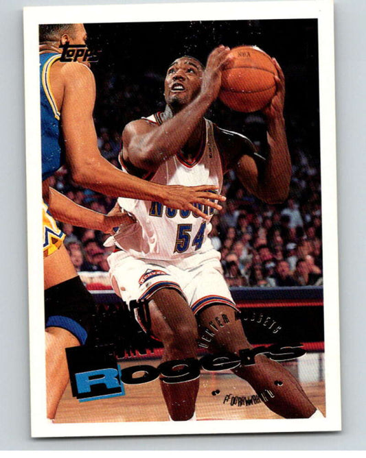 1995-96 Topps NBA #78 Rodney Rogers  Denver Nuggets  V70096 Image 1
