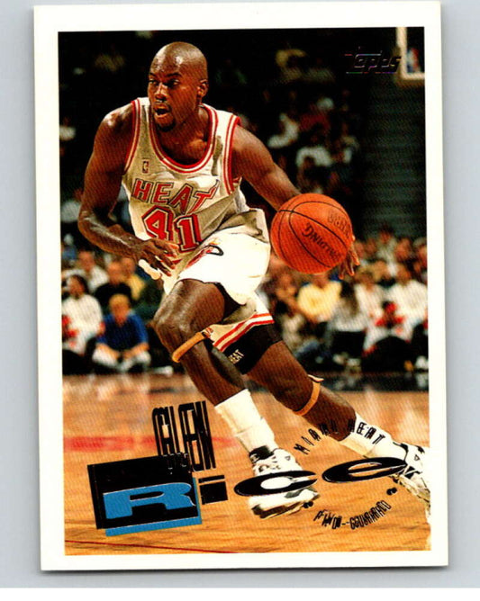 1995-96 Topps NBA #80 Glen Rice  Miami Heat  V70100 Image 1