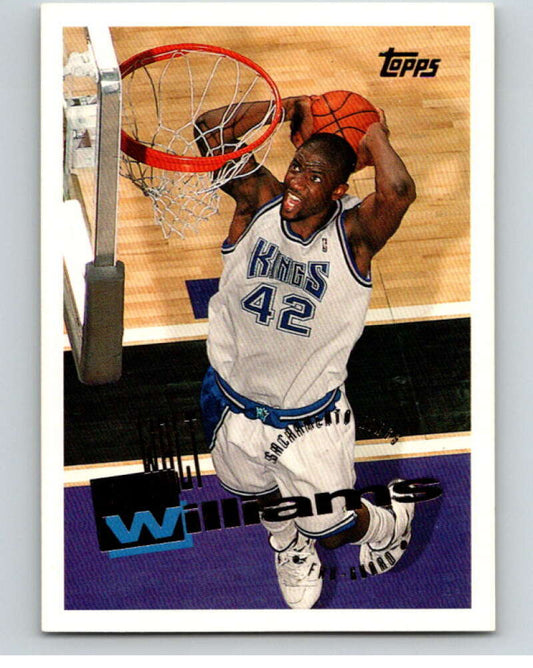1995-96 Topps NBA #81 Walt Williams  Sacramento Kings  V70101 Image 1