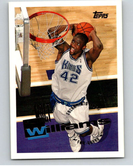 1995-96 Topps NBA #81 Walt Williams  Sacramento Kings  V70102 Image 1