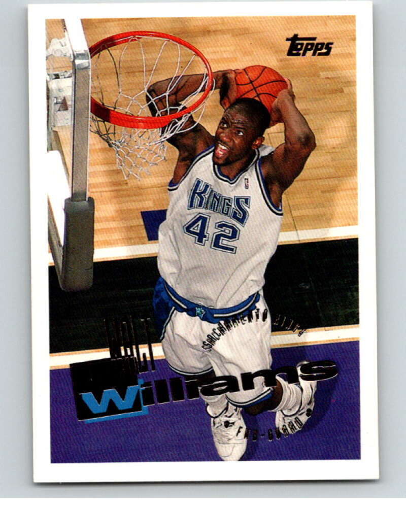 1995-96 Topps NBA #81 Walt Williams  Sacramento Kings  V70103 Image 1