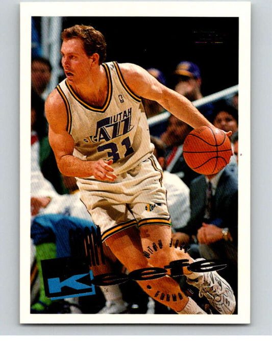 1995-96 Topps NBA #87 Adam Keefe  Utah Jazz  V70118 Image 1