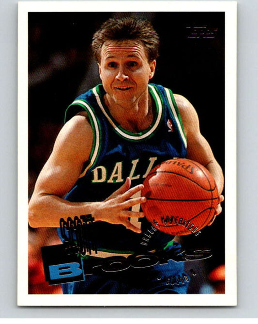 1995-96 Topps NBA #88 Scott Brooks  Dallas Mavericks  V70119 Image 1