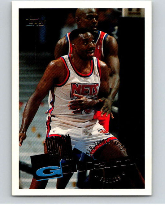1995-96 Topps NBA #91 Armon Gilliam  New Jersey Nets  V70124 Image 1