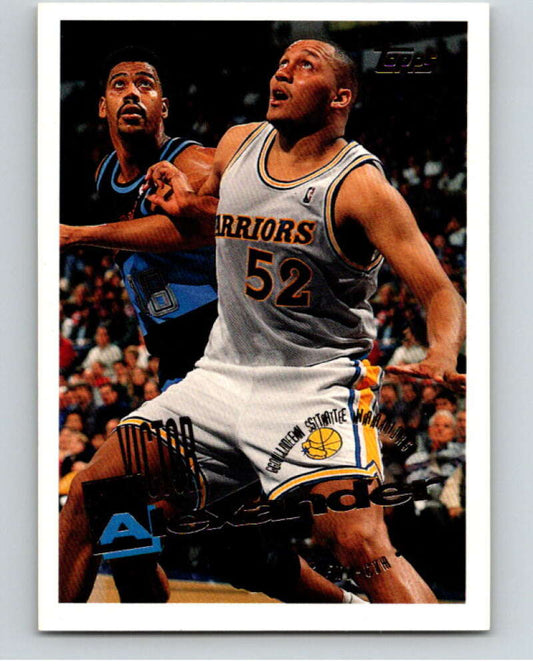 1995-96 Topps NBA #94 Victor Alexander  Golden State Warriors  V70130 Image 1