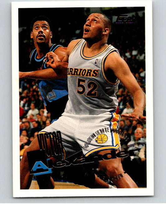 1995-96 Topps NBA #94 Victor Alexander  Golden State Warriors  V70131 Image 1