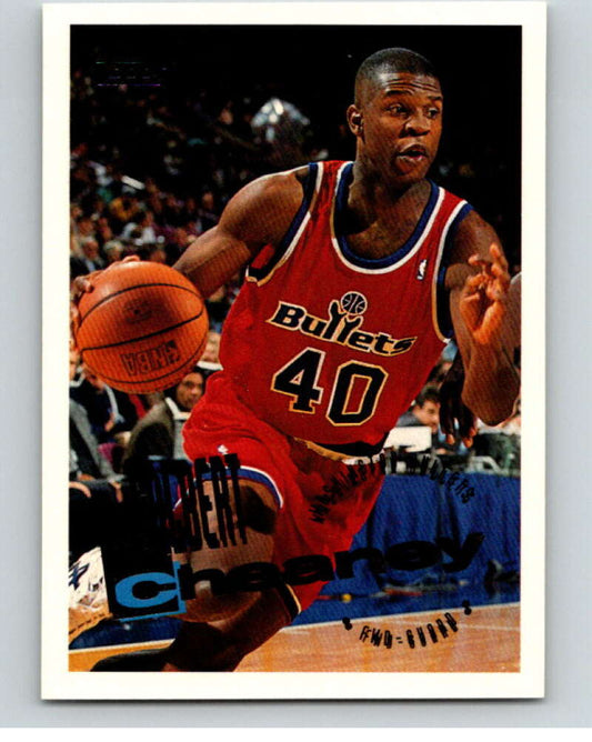 1995-96 Topps NBA #103 Calbert Cheaney  Washington Bullets  V70141 Image 1