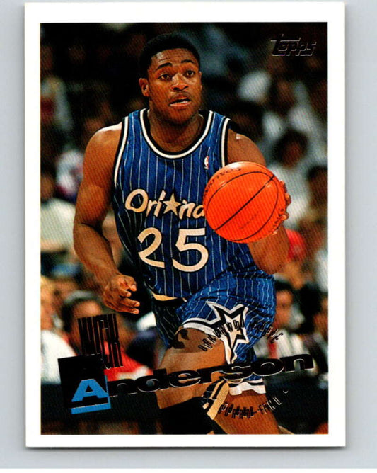 1995-96 Topps NBA #118 Nick Anderson  Orlando Magic  V70179 Image 1
