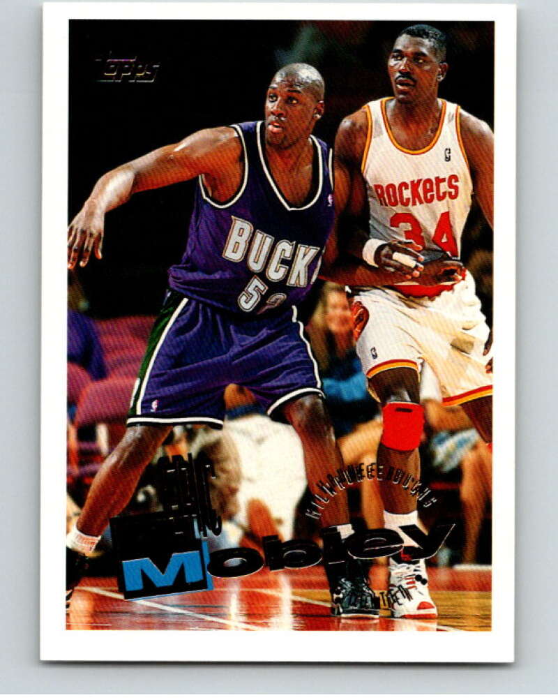 1995-96 Topps NBA #124 Eric Mobley  Milwaukee Bucks  V70191 Image 1