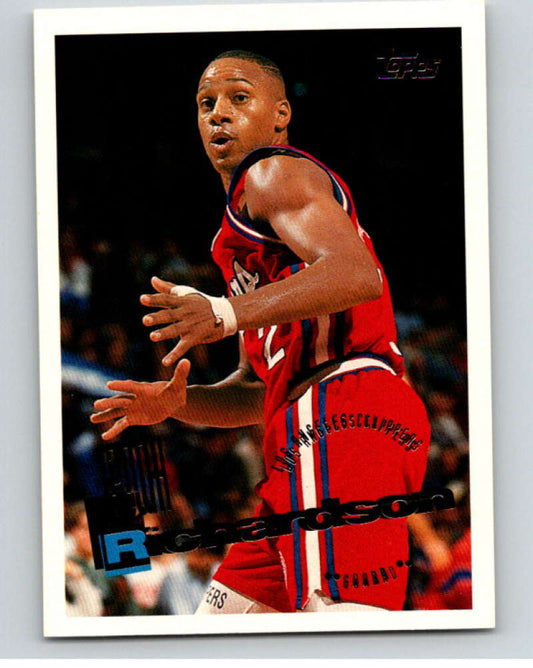 1995-96 Topps NBA #126 Pooh Richardson  Los Angeles Clippers  V70196 Image 1