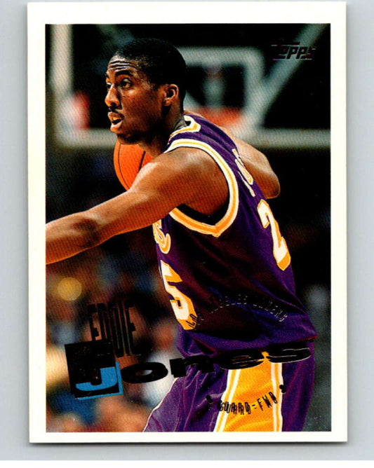 1995-96 Topps NBA #132 Eddie Jones  Los Angeles Lakers  V70208 Image 1