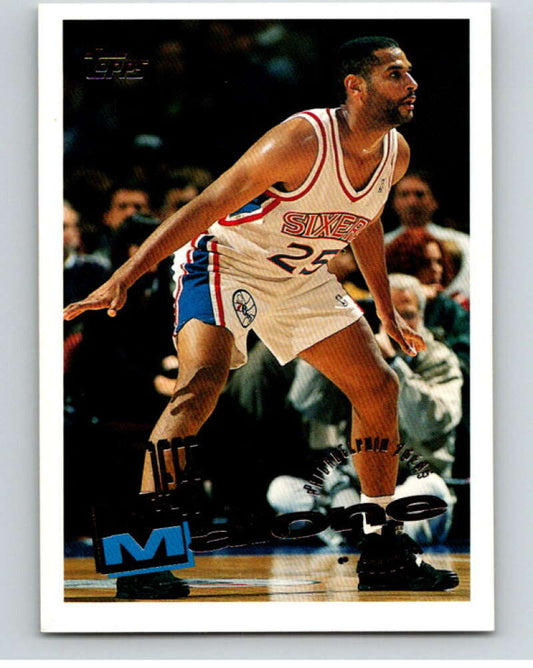 1995-96 Topps NBA #144 Jeff Malone  Philadelphia 76ers  V70229 Image 1