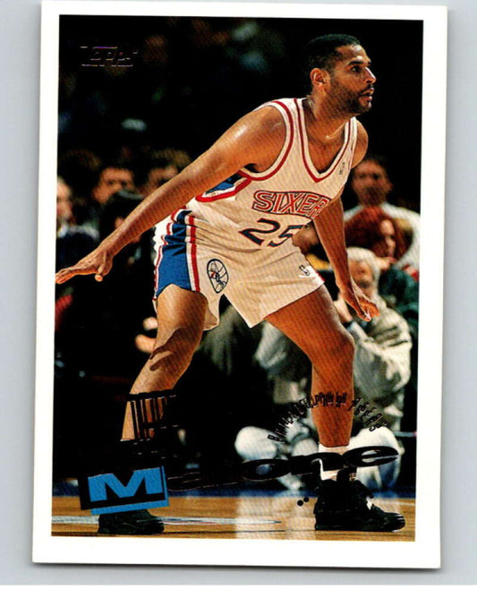 1995-96 Topps NBA #144 Jeff Malone  Philadelphia 76ers  V70230 Image 1