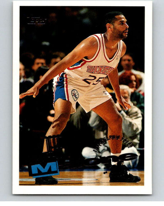 1995-96 Topps NBA #144 Jeff Malone  Philadelphia 76ers  V70231 Image 1