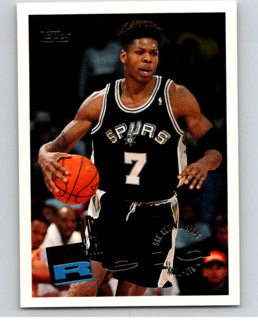 1995-96 Topps NBA #147 J.R. Reid  San Antonio Spurs  V70236 Image 1