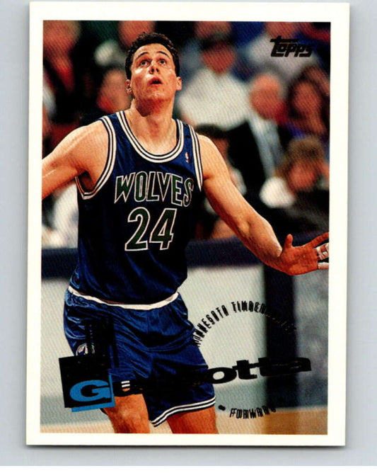 1995-96 Topps NBA #162 Tom Gugliotta  Minnesota Timberwolves  V70257 Image 1