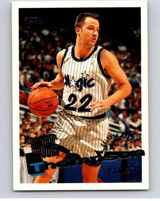 1995-96 Topps NBA #165 Brooks Thompson  Orlando Magic  V70262 Image 1