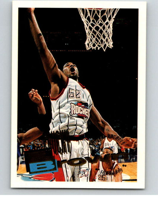 1995-96 Topps NBA #185 Chucky Brown  Houston Rockets  V70297 Image 1