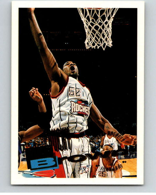 1995-96 Topps NBA #185 Chucky Brown  Houston Rockets  V70298 Image 1