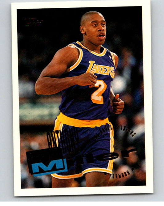 1995-96 Topps NBA #187 Anthony Miller  Los Angeles Lakers  V70301 Image 1