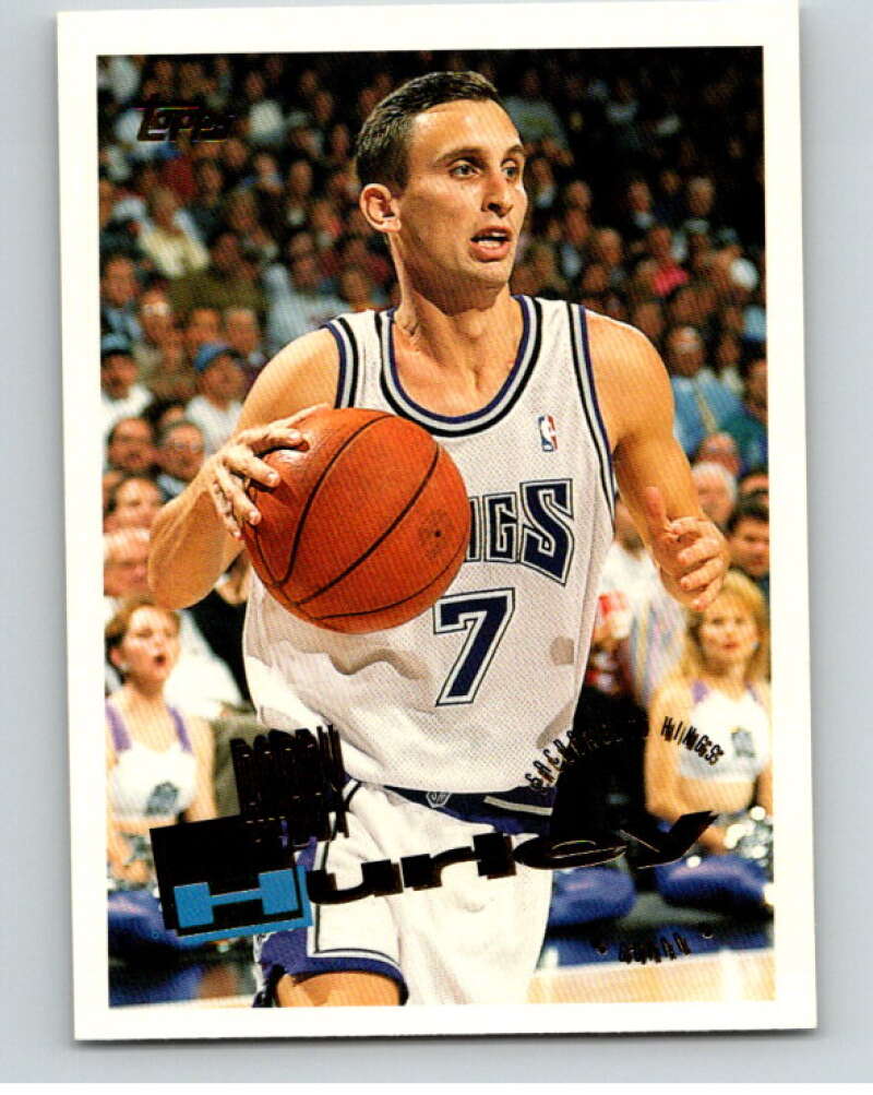 1995-96 Topps NBA #189 Bobby Hurley  Sacramento Kings  V70307 Image 1