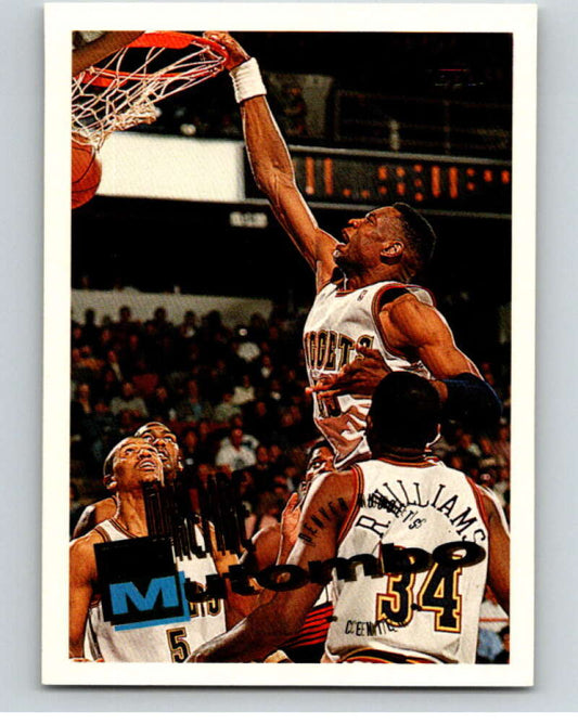 1995-96 Topps NBA #190 Dikembe Mutombo  Denver Nuggets  V70309 Image 1