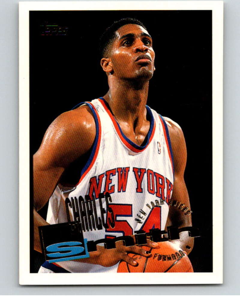 1995-96 Topps NBA #198 Charles Smith  New York Knicks  V70330 Image 1